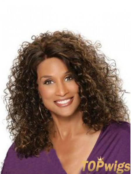 Auburn Shoulder Length Curly Without Bangs Full Lace 12 inch Beverly Johnson Wigs