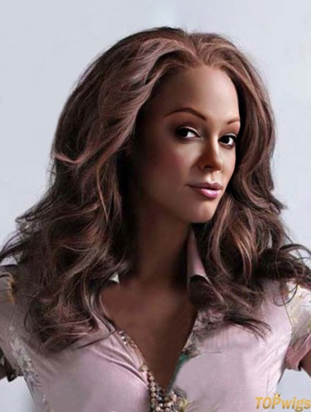 Auburn Wavy Layered Lace Front 16 inch Best Tyra Banks Wigs