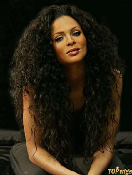 24 inch Black Lace Front Wigs For Black Women