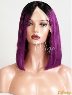 Chin Length Straight Bobs Full Lace 14 inch Amazing Black Women Wigs