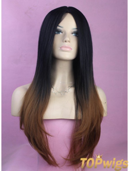 Incredible 26 inch Long Straight Wigs For Black Women