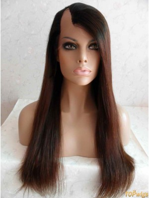 High Quality Auburn Long Straight U Part Wigs