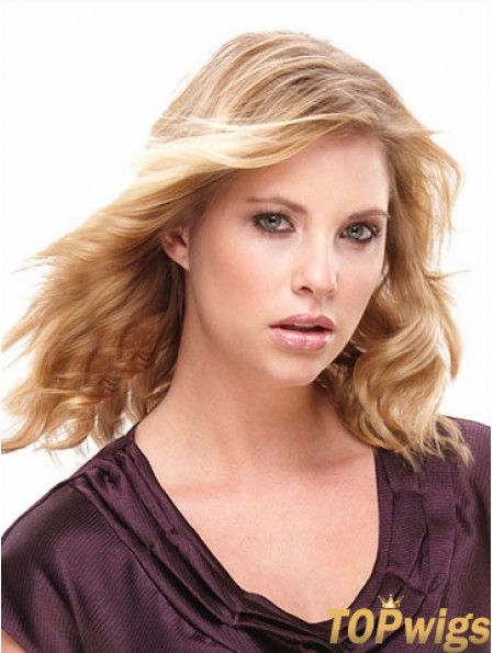 Comfortable Brown Wavy Synthetic Clip In Hair Extensions