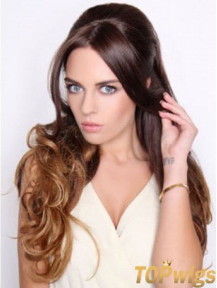 Perfect Black Synthetic Wavy Hair Falls