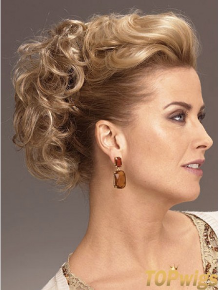 Clip On Hairpieces Short Length Curly Style