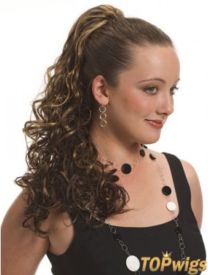 Cheap Curly Brown Ponytails